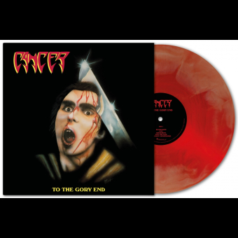 CANCER To the Gory End LP RED GALAXY [VINYL 12"]